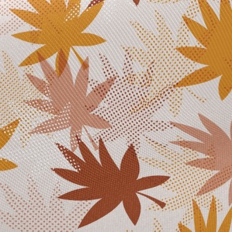 Leaf Print Twill