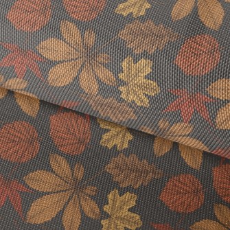 Autumn Leaves Waterproof Oxford