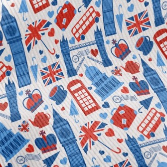 I Love Britain Standard Corduroy