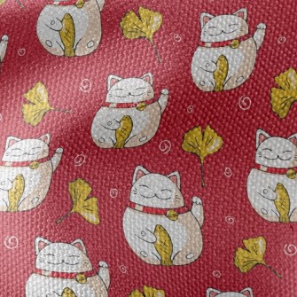 Lucky Cat Waterproof Canvas