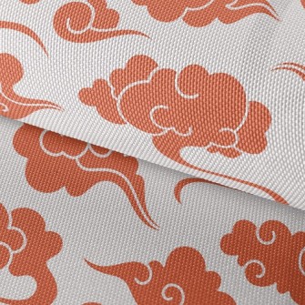 Orange Clouds Waterproof Oxford