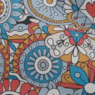 Flower Creativity Chiffon