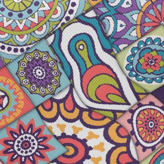 Flower Splicing Twill