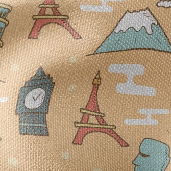 World Landscape Waterproof Canvas