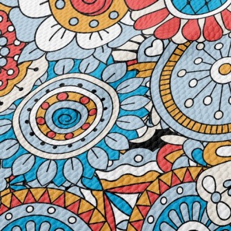 Flower Creativity Birdseye Piqué