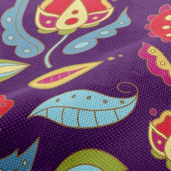Interesting Flowers Performance Linen