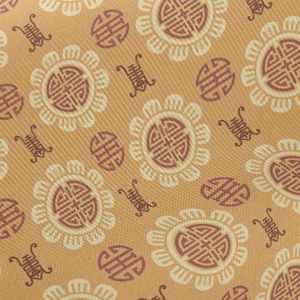 Traditional Text Pattern Twill
