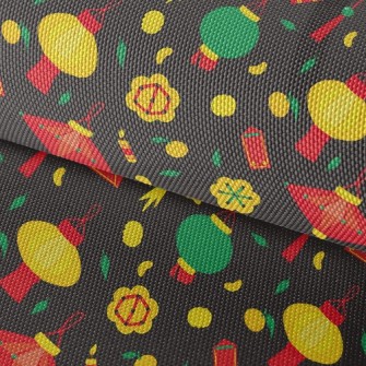 Lively New Year Waterproof Oxford