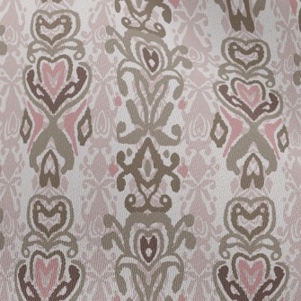 Pink Mural Chiffon