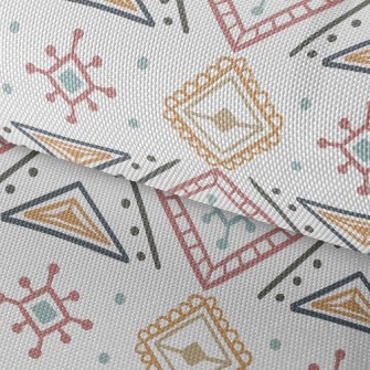 Square Doodle Waterproof Oxford