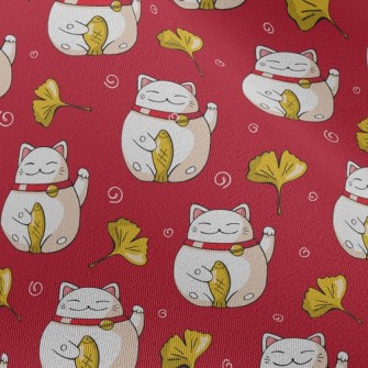 Lucky Cat Chiffon