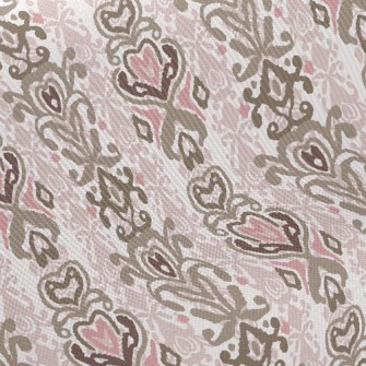 Pink Mural Twill