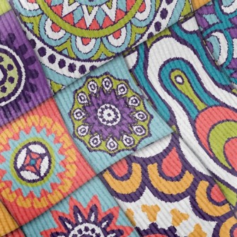 Flower Splicing Standard Corduroy