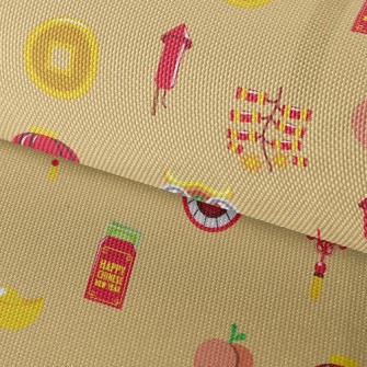 Lion Dance Firecrackers Waterproof Oxford