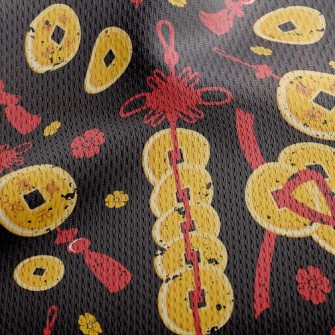 Ping An Wealth Athletic Mesh Flat Back