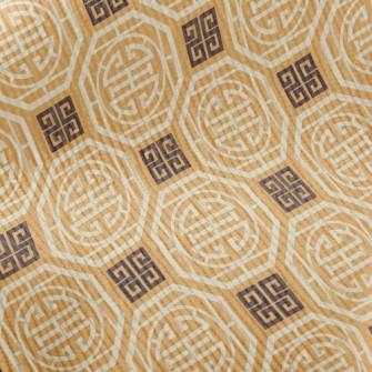 Retro Bagua Pattern Standard Corduroy