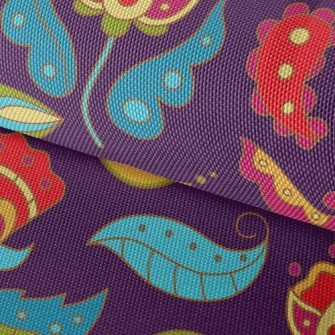 Interesting Flowers Waterproof Oxford