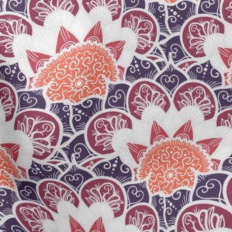 Creative Flower Stretch Ponte