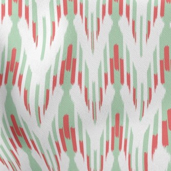Red And White Arrow Stretch Ponte