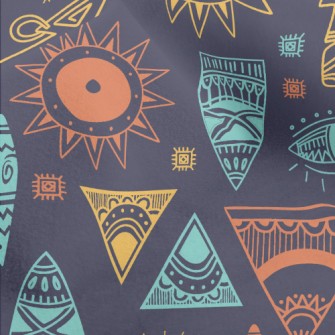African Culture Micro Fleece