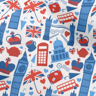 I Love Britain Micro Fleece