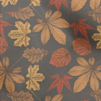 Autumn Leaves Micro Fleece
