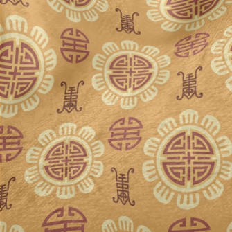 Traditional Text Pattern Minky