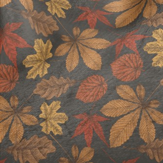 Autumn Leaves Minky