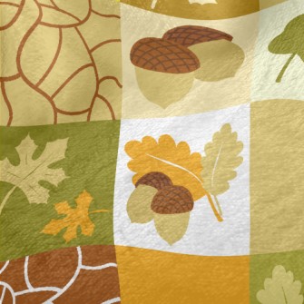 Autumn Leaves Minky