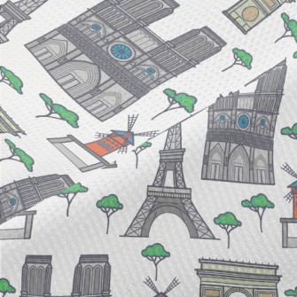Paris Landmarks Piqué