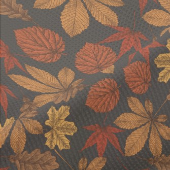 Autumn Leaves Piqué