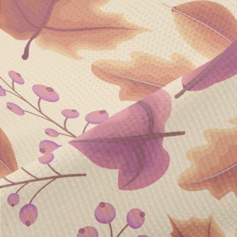 The Beauty Of Fallen Leaves Piqué