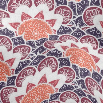 Creative Flower Lightweight Performance Linen
