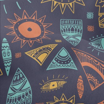 African Culture Lightweight Performance Linen
