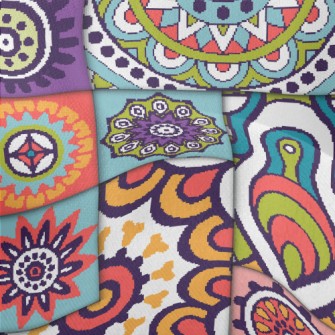 Flower Splicing Lightweight Performance Linen
