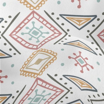 Square Doodle Lightweight Performance Linen