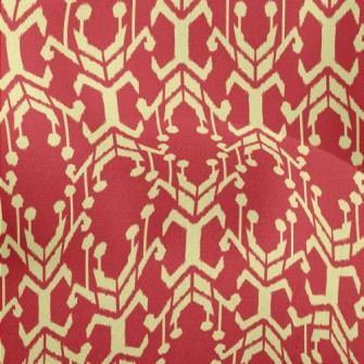 Red Mural Lightweight Performance Linen
