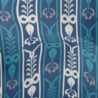 Vintage Mural Lightweight Performance Linen