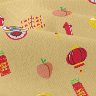 Lion Dance Firecrackers Modern Jersey