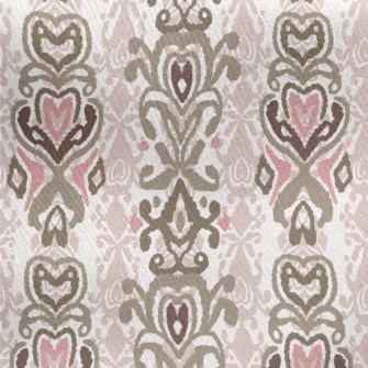 Pink Mural Jersey Backed Fleece