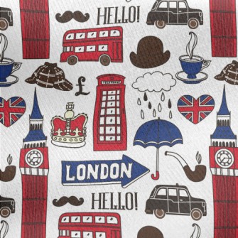 London Culture Jersey Backed Fleece