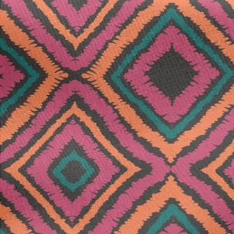 Abstract Arrangement Jersey Backed Fleece