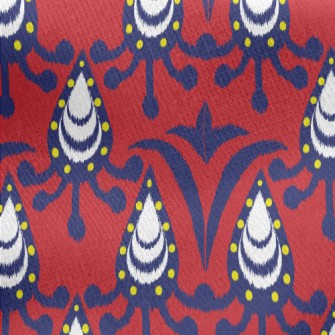 Water Drop Mural Jersey Backed Fleece