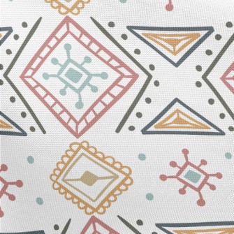 Square Doodle Pongee