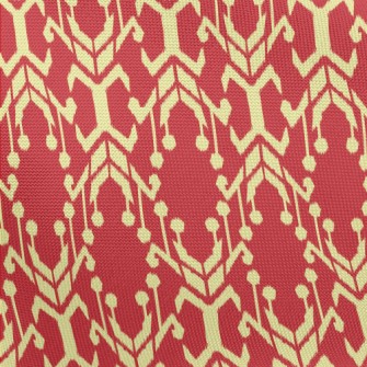 Red Mural Pongee