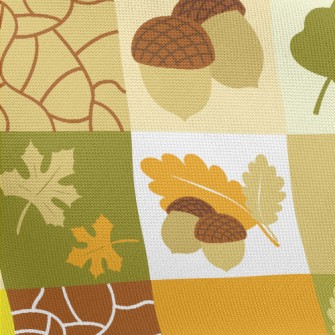 Autumn Leaves Pongee