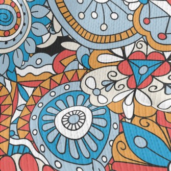 Flower Creativity Stretch Jersey