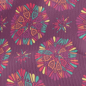 Fireworks Flowers Stretch Jersey