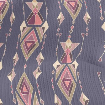 Decorative Tribal Stretch Jersey