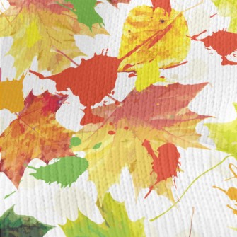 Inkjet Maple Leaf Stretch Jersey